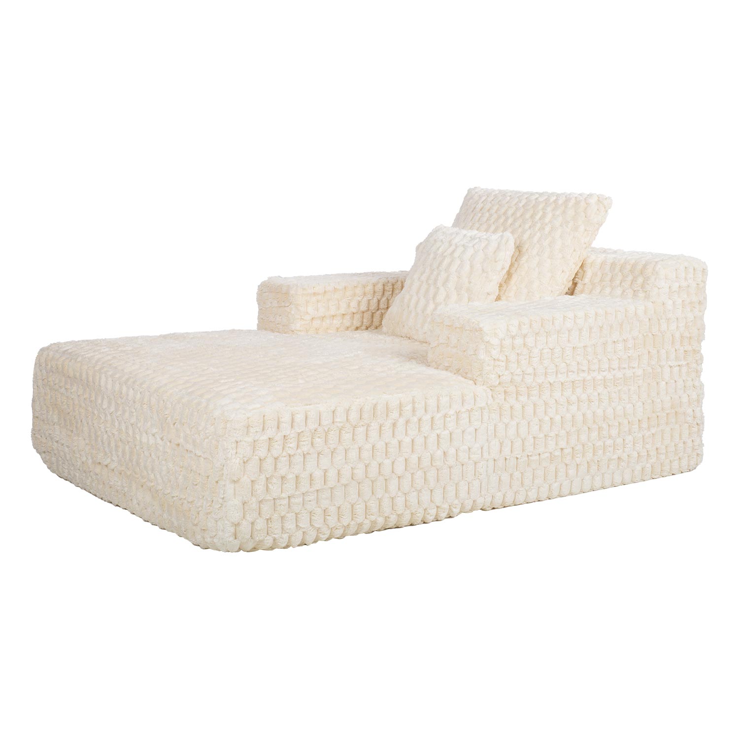 Fotelis  be karkaso, baltas, 112 × 162 × 65 cm 2