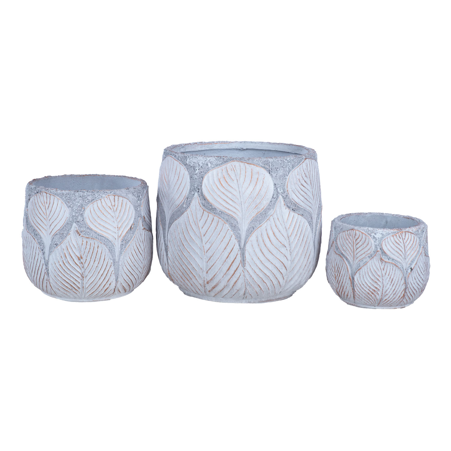 Puķu pods, smilšu un zelta krāsā, Ø 42 × 36,5 cm