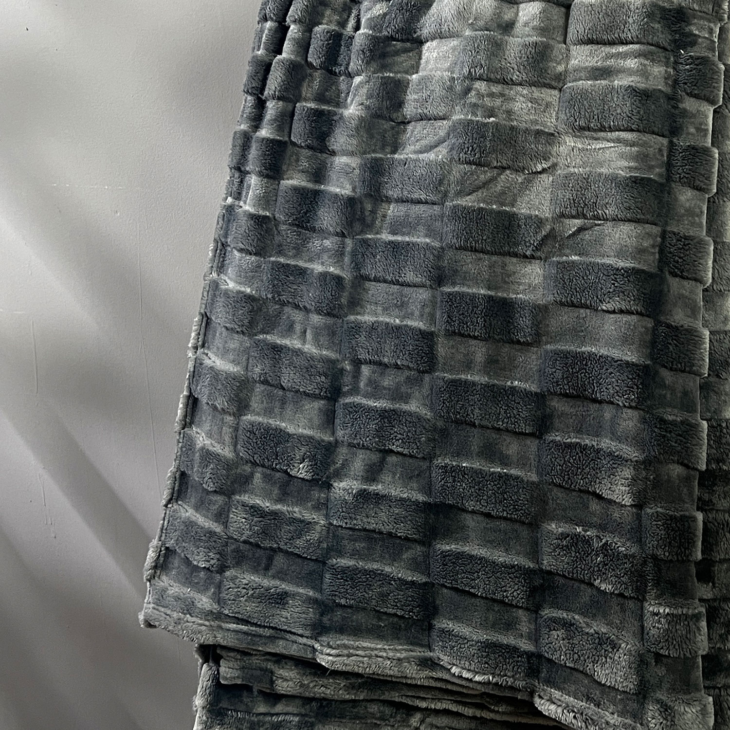 Pledas, tamsiai pilkas, 150 × 200 cm
