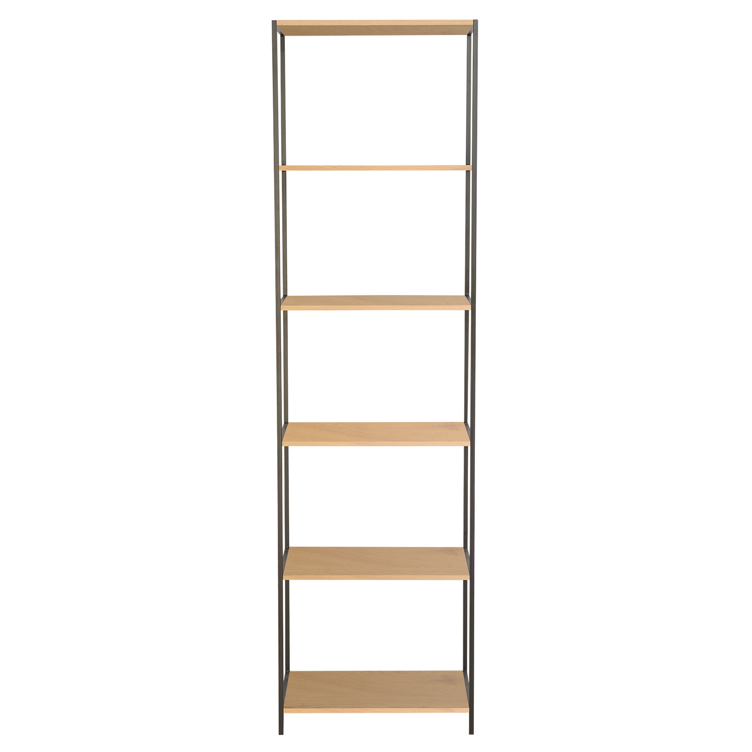 Lentyna, uosio/juoda, 50 x 30 x 180 cm
