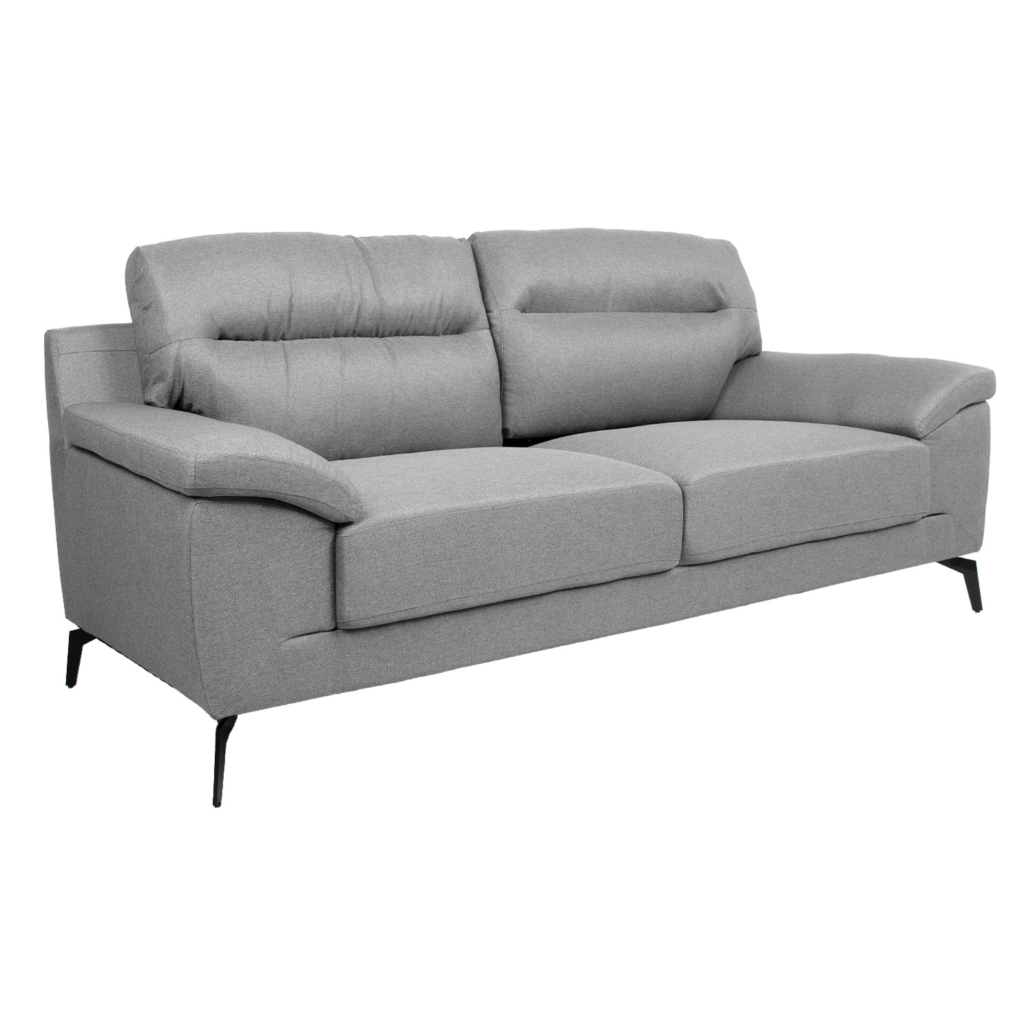 Sofa, 3 vietų, pilka, 205 × 83 × 92 cm