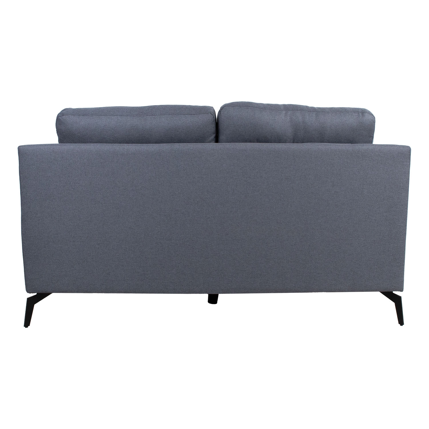 Sofa 2 vietų, tamsiai pilka, 168 x 83 x 92 cm 3