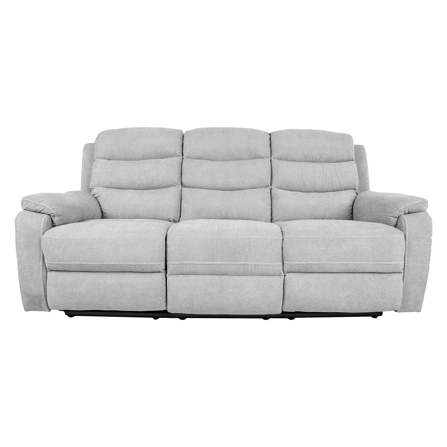 Sofa MIMI, elektrinė atlošiama, šviesiai pilka, 208 x 93 x 102 cm, 3 vietų 2