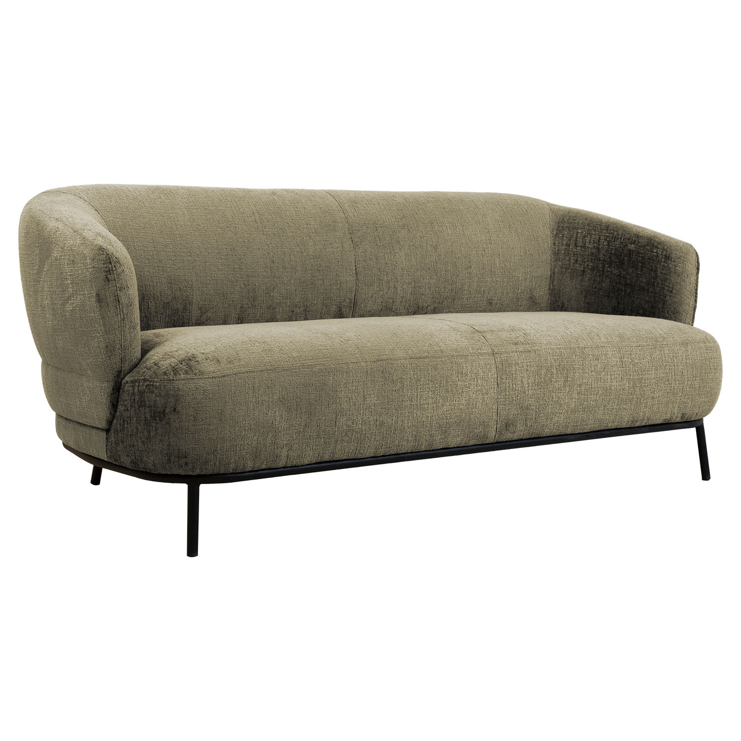 Sofa, 2,5 vietų, smėlinė, 200 × 84 × 82 cm
