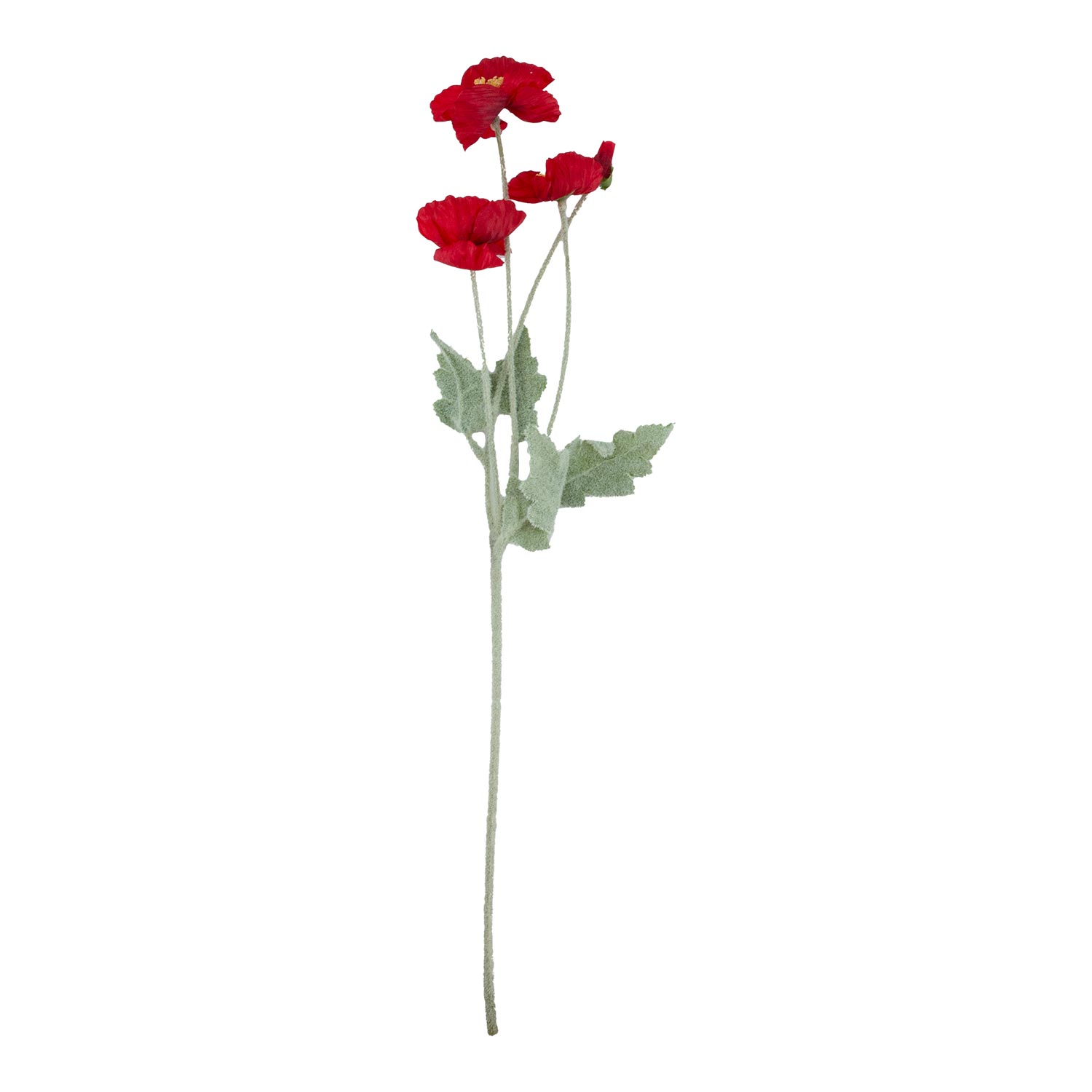 Dirbtinė gėlė, raudona arba oranžinė 2