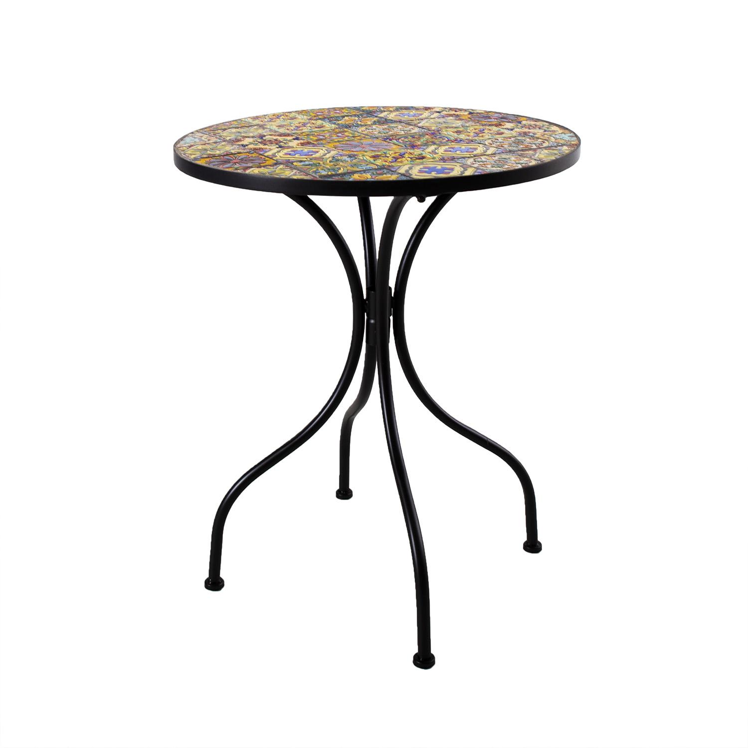 Lauko stalas, įvairiaspalvis, Ø 60 × 71 cm 2