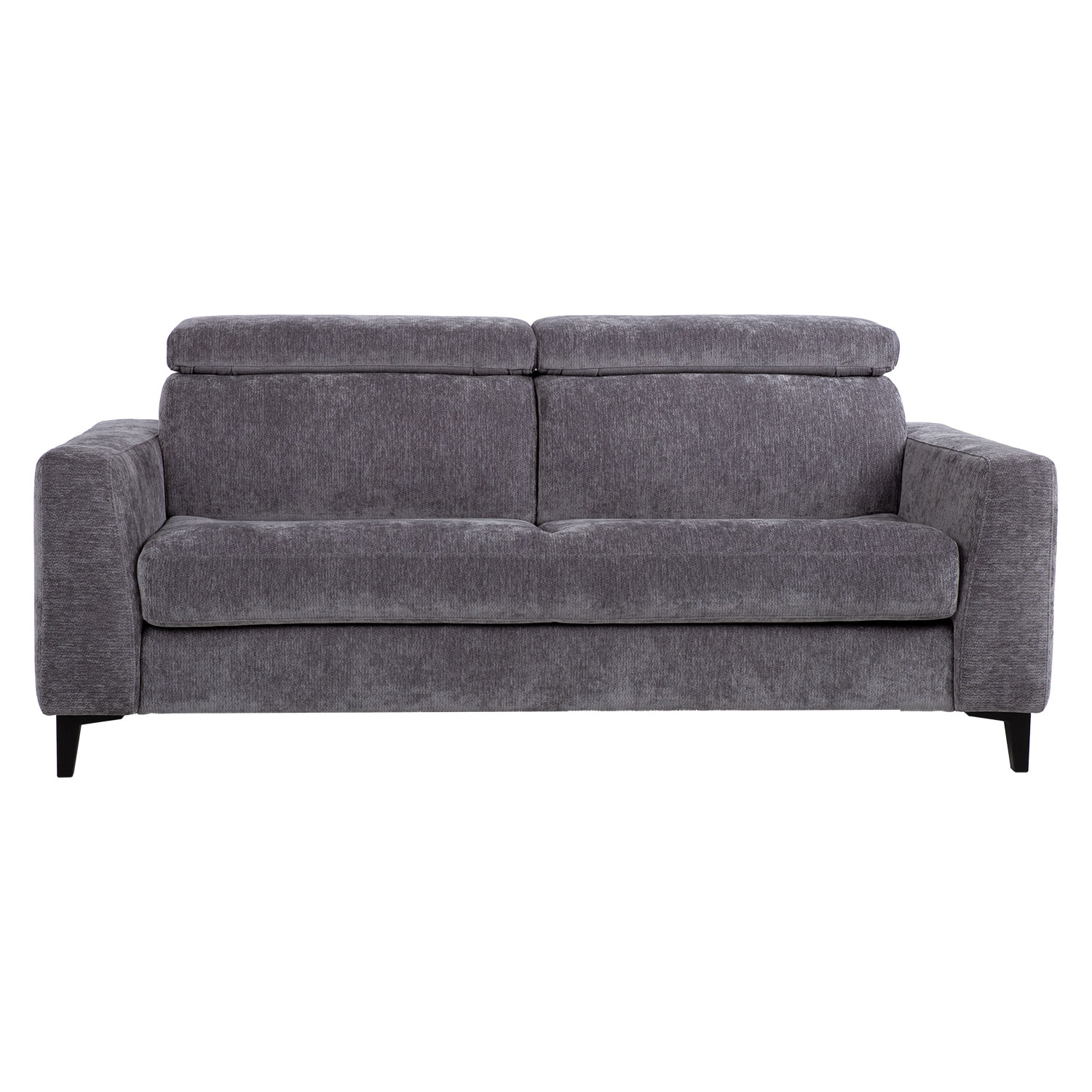 Sofa-lova su spyruokliniu čiužiniu, pilka, 204 × 100 × 90/108 cm 3