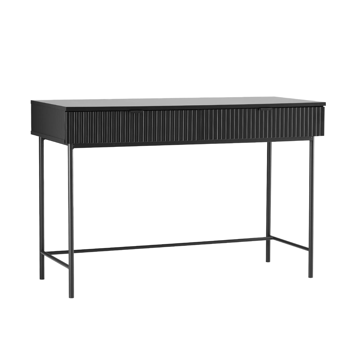 Konsolinis stalas, juodas, 120 x 50 x 79 cm
