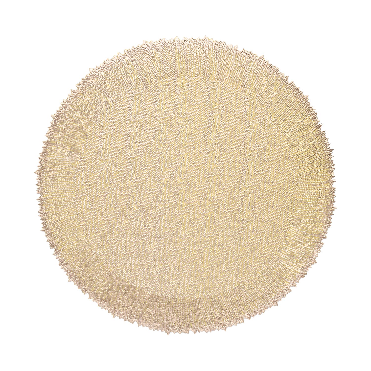 Kilimas COS, aukso spalvos, Ø 38 cm