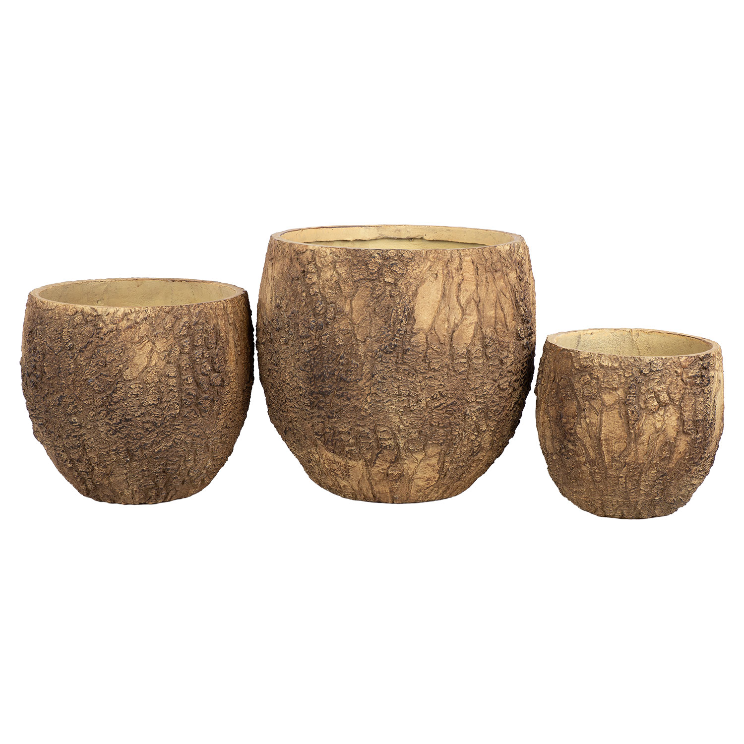 Puķu pods, brūns, Ø 44 × 41 cm