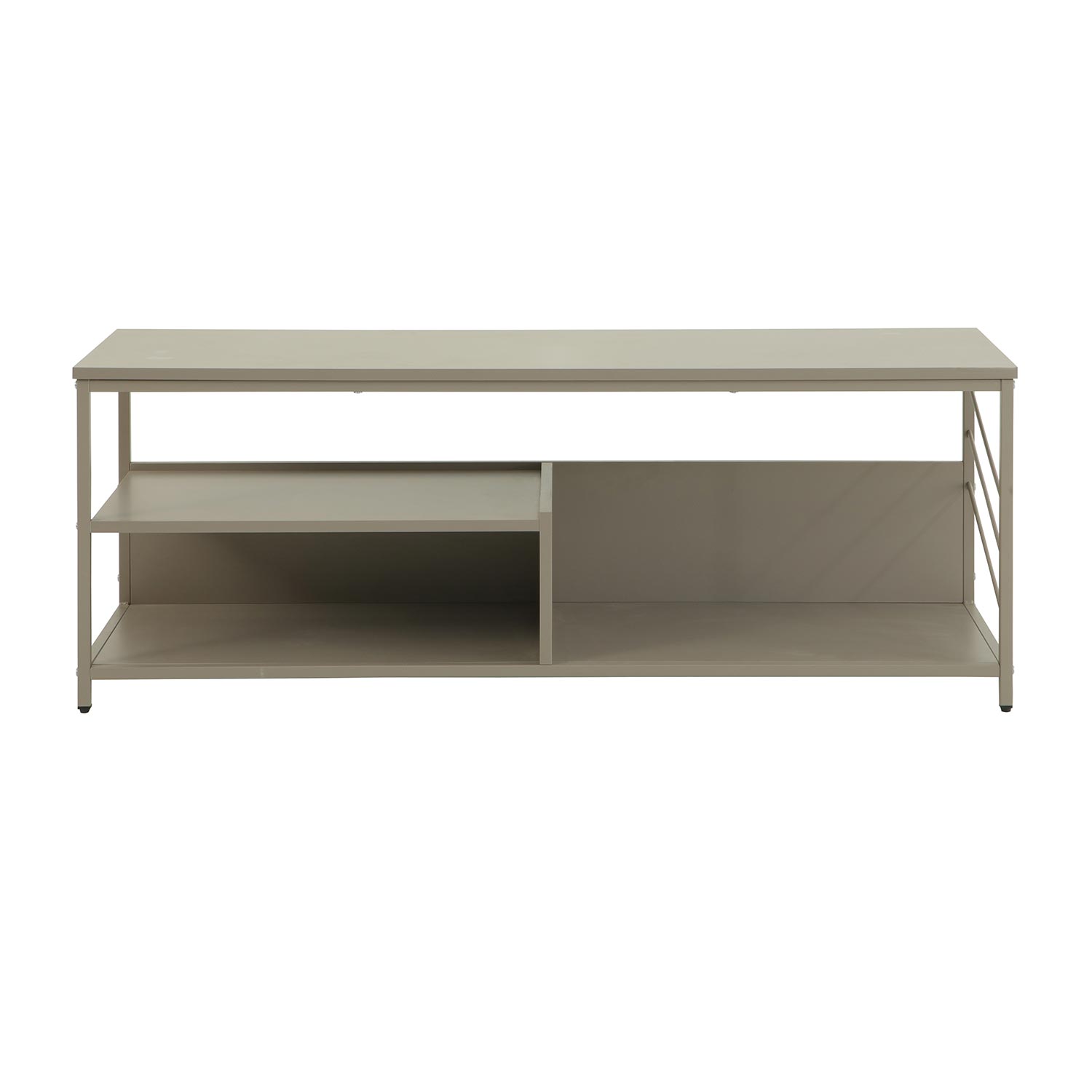 TV staliukas, pilkas, 120 × 40 × 45 cm 2