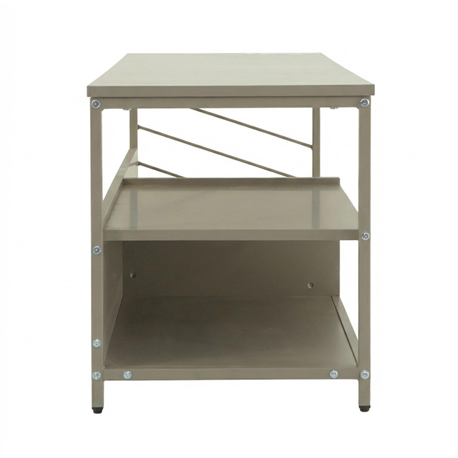 TV staliukas, pilkas, 120 × 40 × 45 cm 3