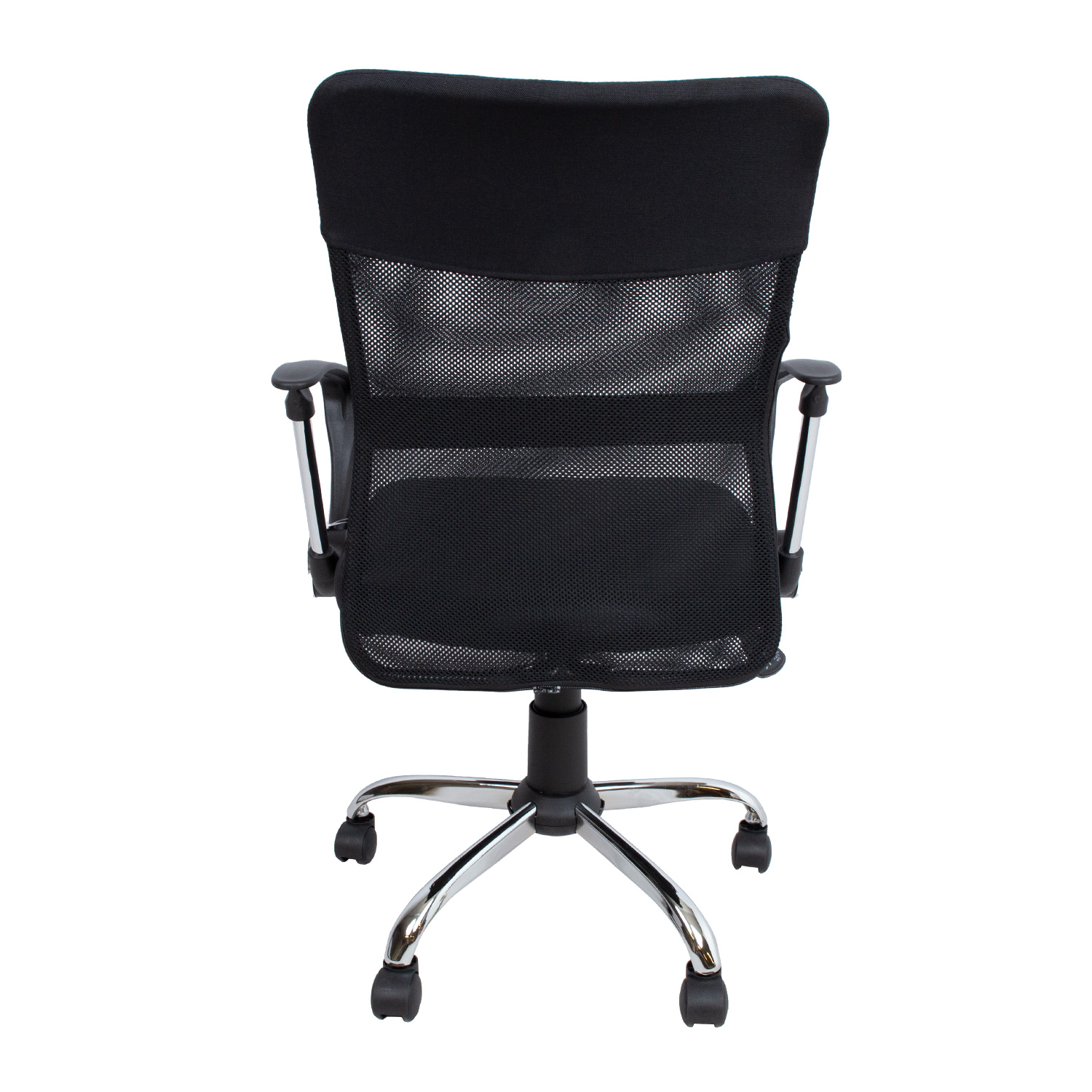 Biuro kėdė  su supimo mechanizmu, reguliuojamo aukščio, juoda, 57 × 57 × 93–103 cm 3