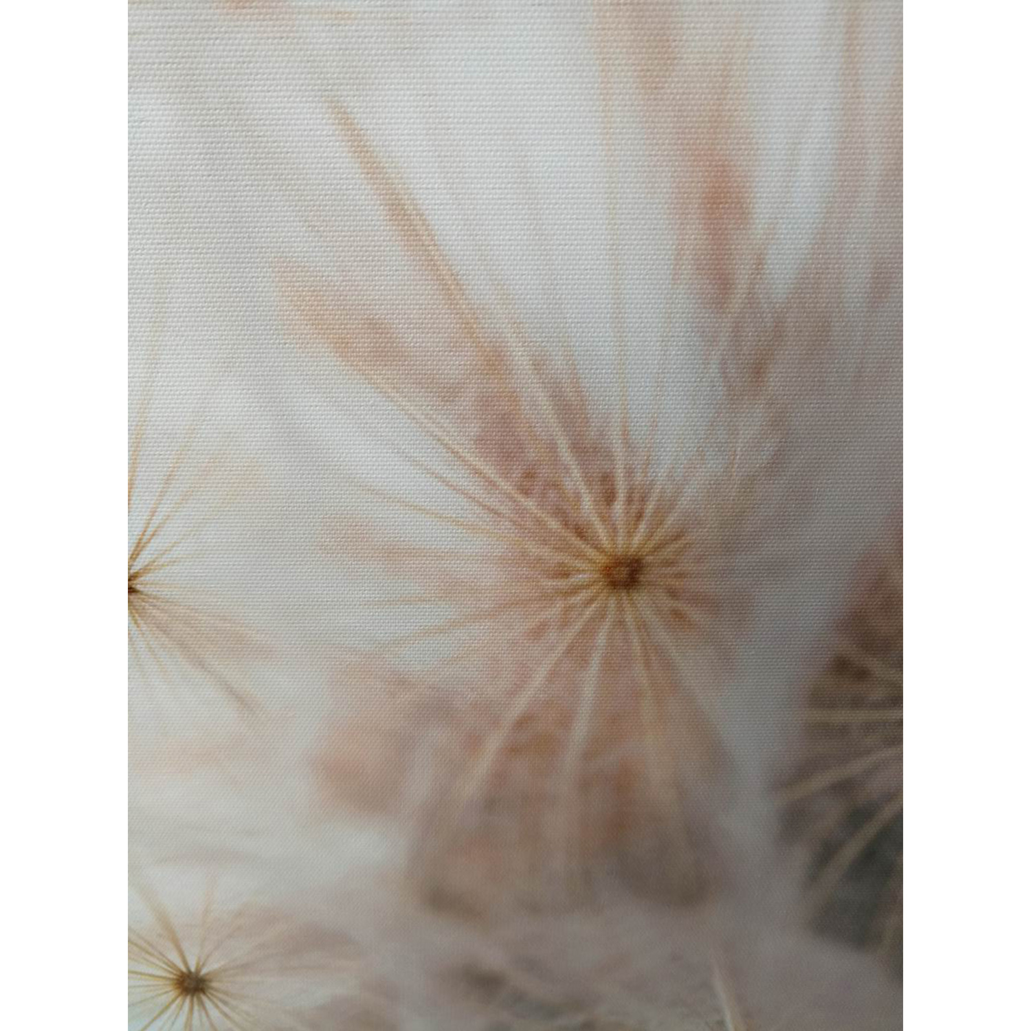 Sieninis paveikslas su kiaulpienės motyvu, 45 × 60 cm