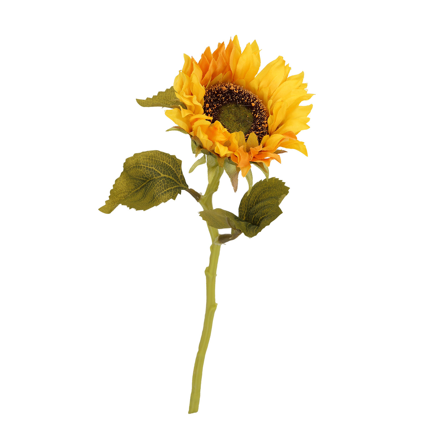 Mākslīgais zieds saulespuķe, dzeltens, 35 cm