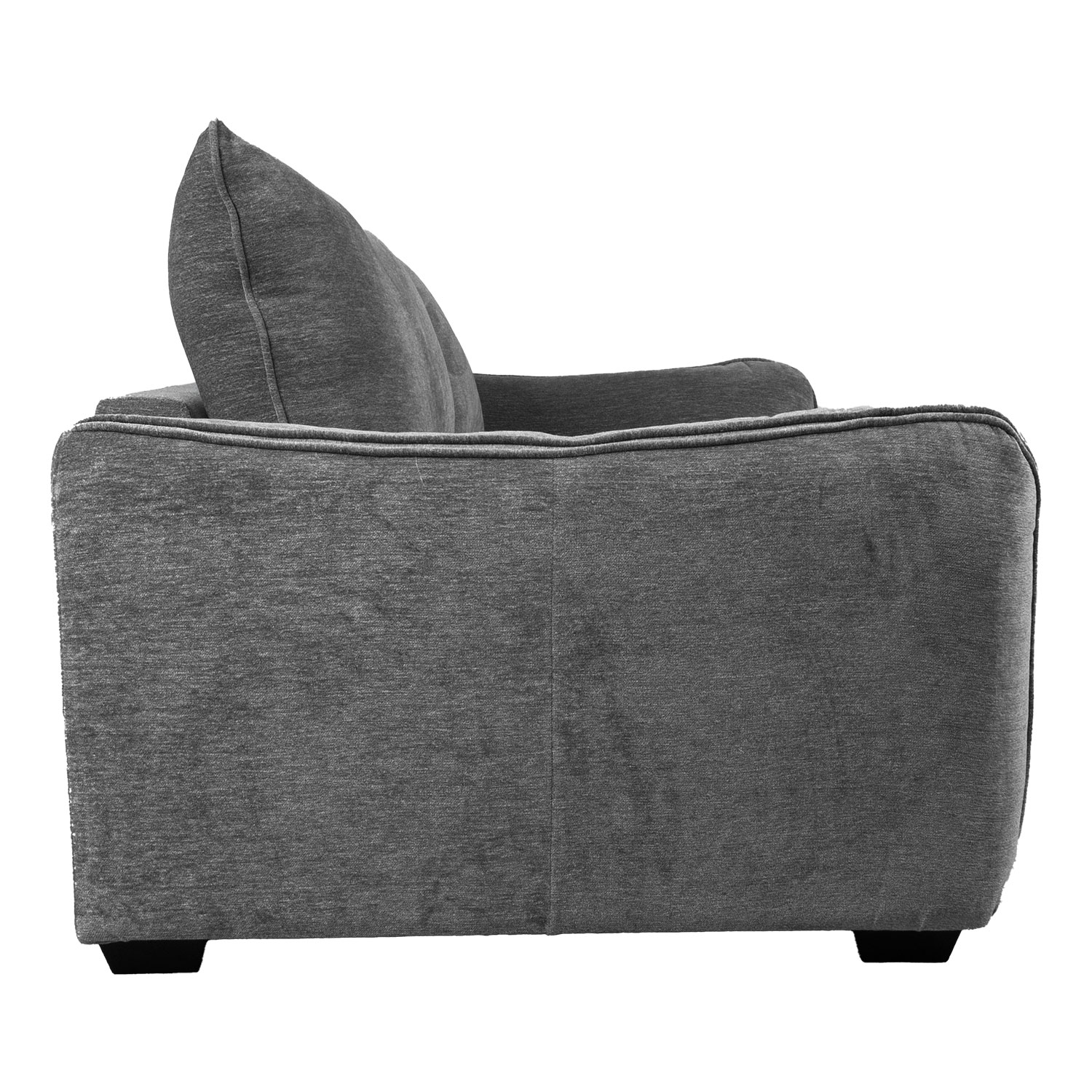 Sofa, 3 vietų, pilka, 200 x 96 x 83 cm 2