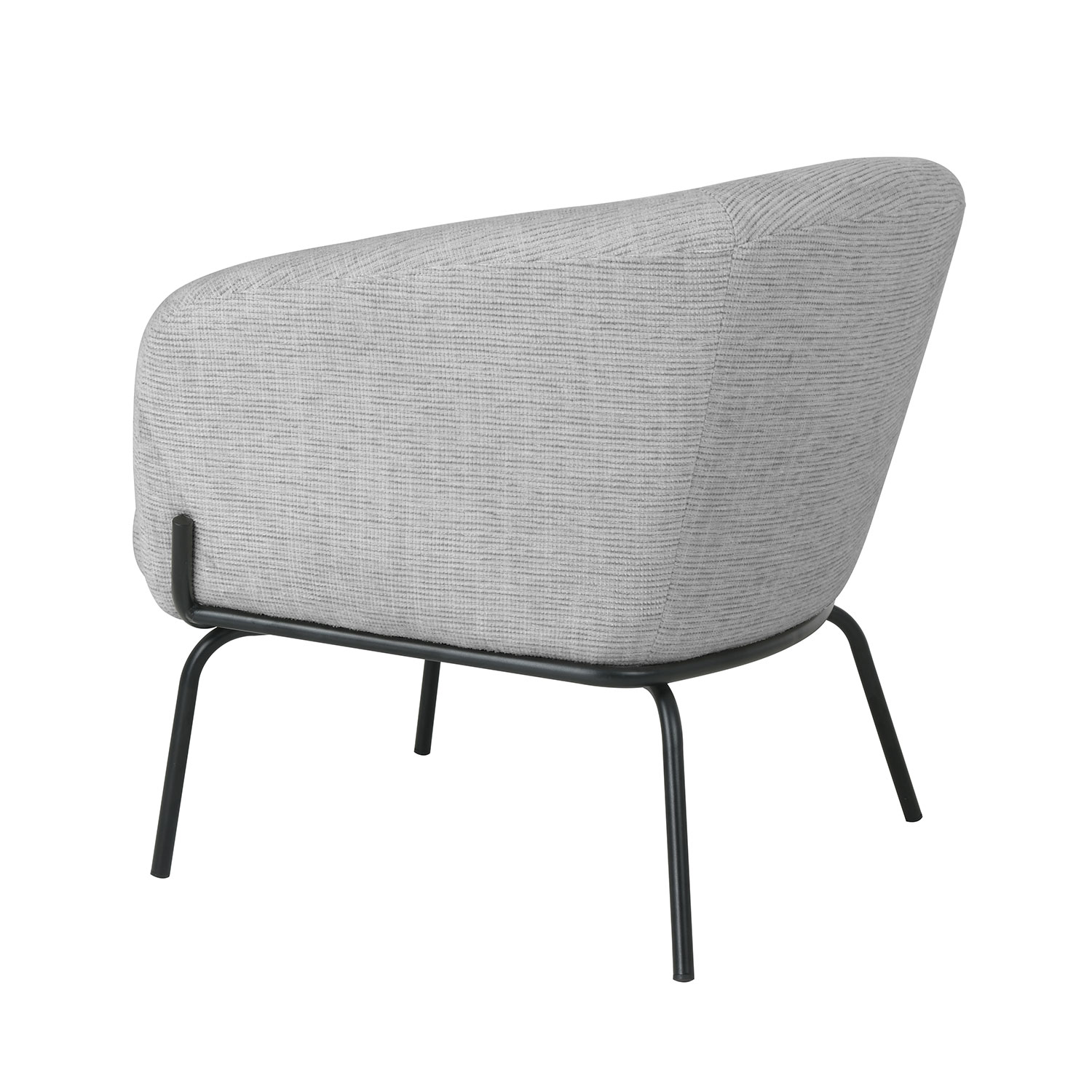 Supamoji kėdė, šviesiai pilka, 74 × 77 × 43/72,5 cm 3