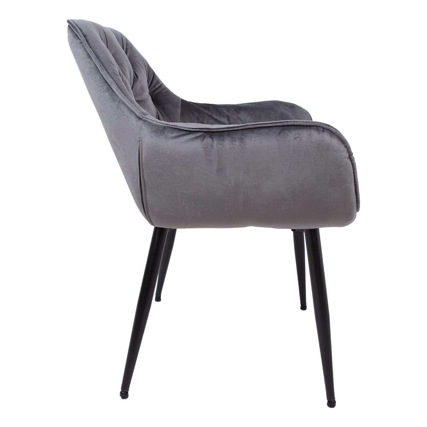 Kėdė, pilka, 58 × 63 × 83 cm 2