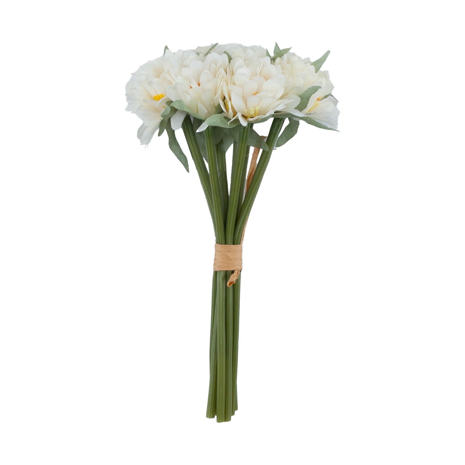 Dirbtinių gėlių puokštė, 20 cm, 9 vnt.