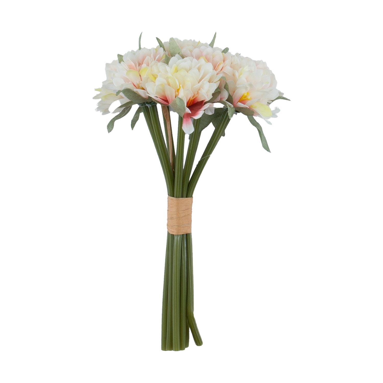 Dirbtinių gėlių puokštė, 20 cm, 9 vnt. 2