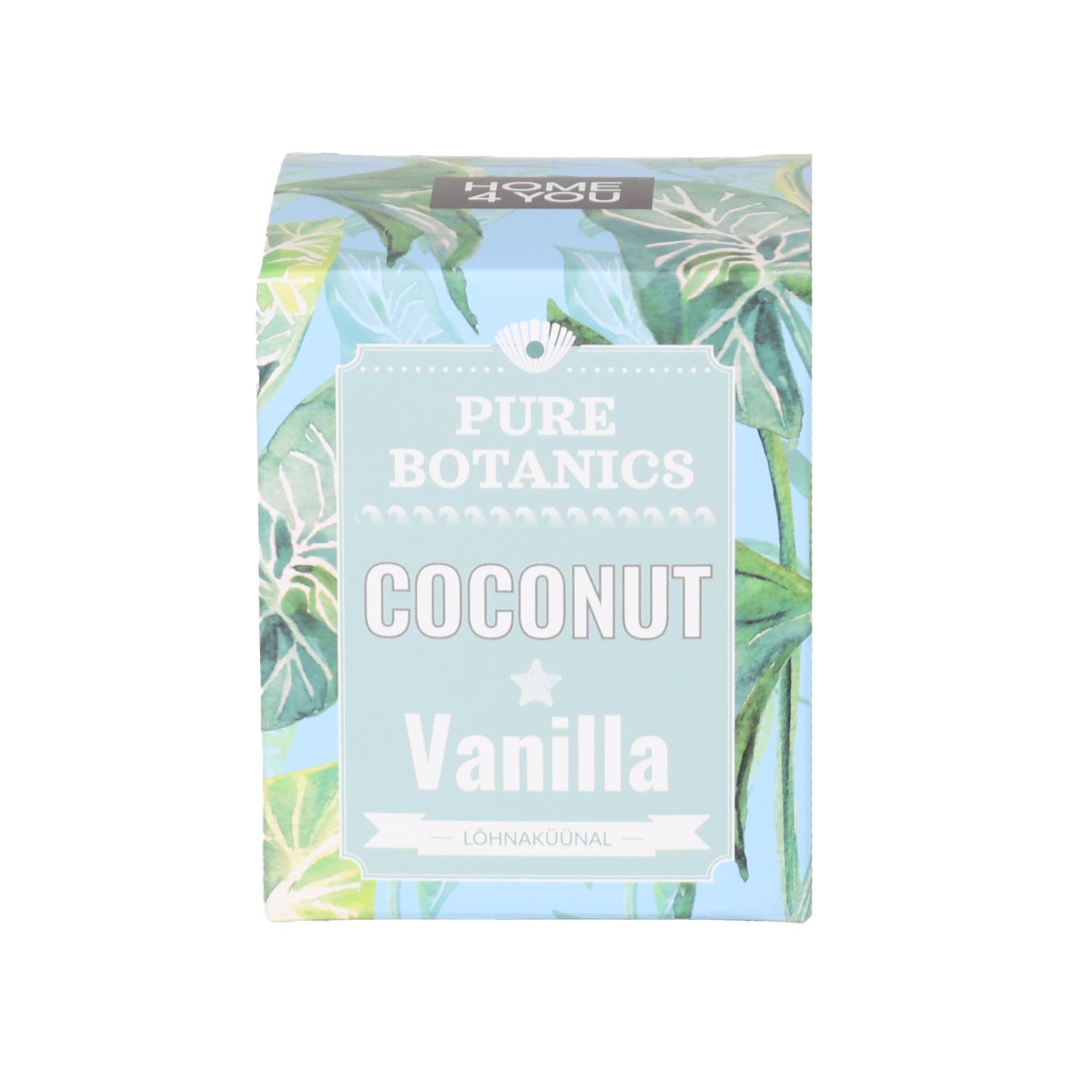 Kvapioji žvakė „PURE BOTANICS Coconut Vanilla“, šviesiai mėlyna, Ø 7,5 × 9,5 cm 3
