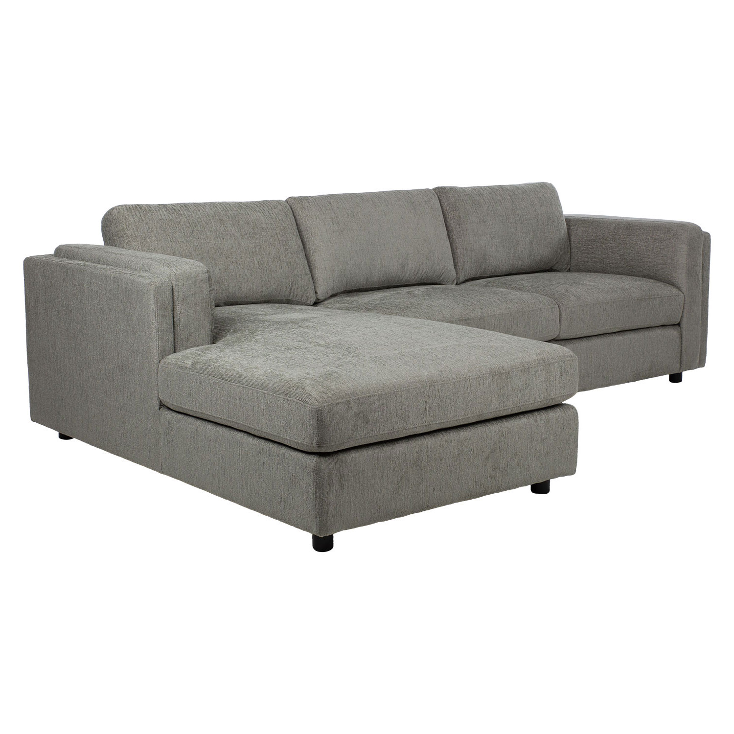 Kampinė sofa, kairinė, žalia, 272 × 174/93 × 83 cm 3