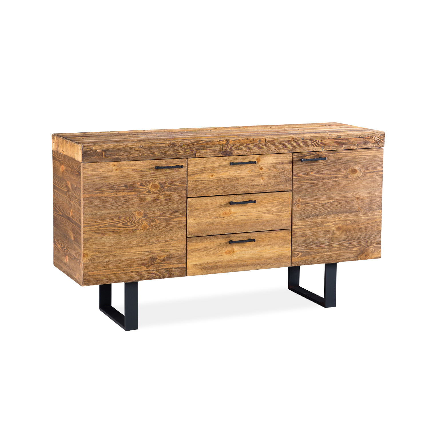 Komoda iš pušies medienos, 150 × 47,5 × 84 cm