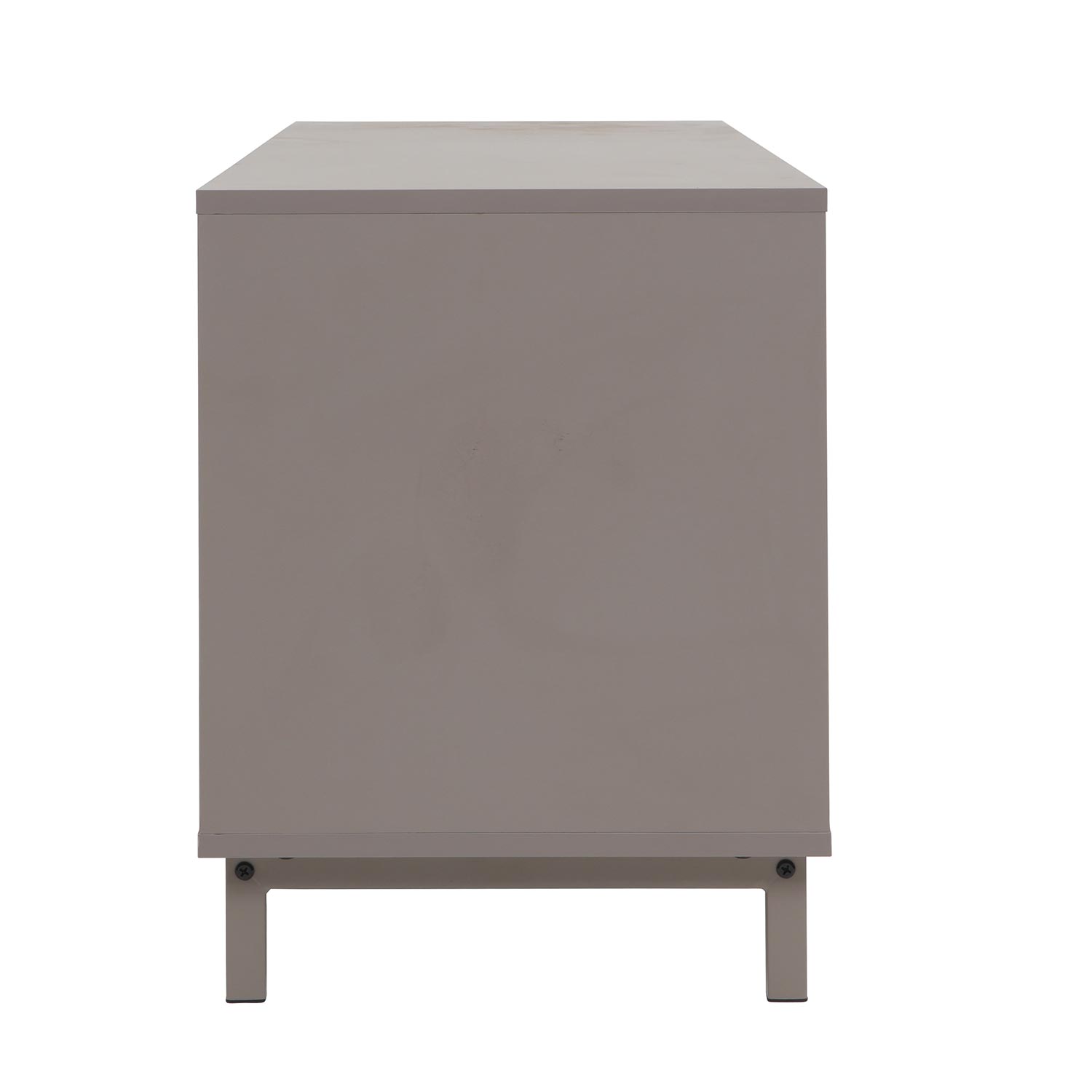 TV staliukas, 2 durys, taupe, 150 × 40 × 53 cm