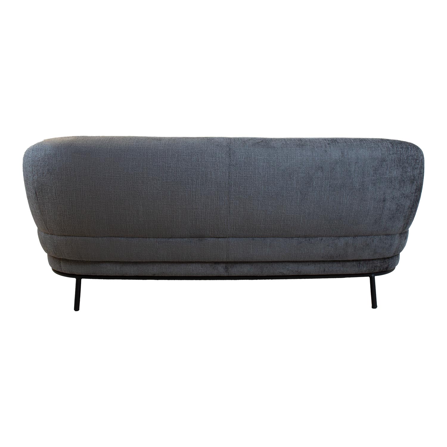 Sofa, 2,5 vietų, tamsiai pilka, 200 × 84 × 82 cm 3