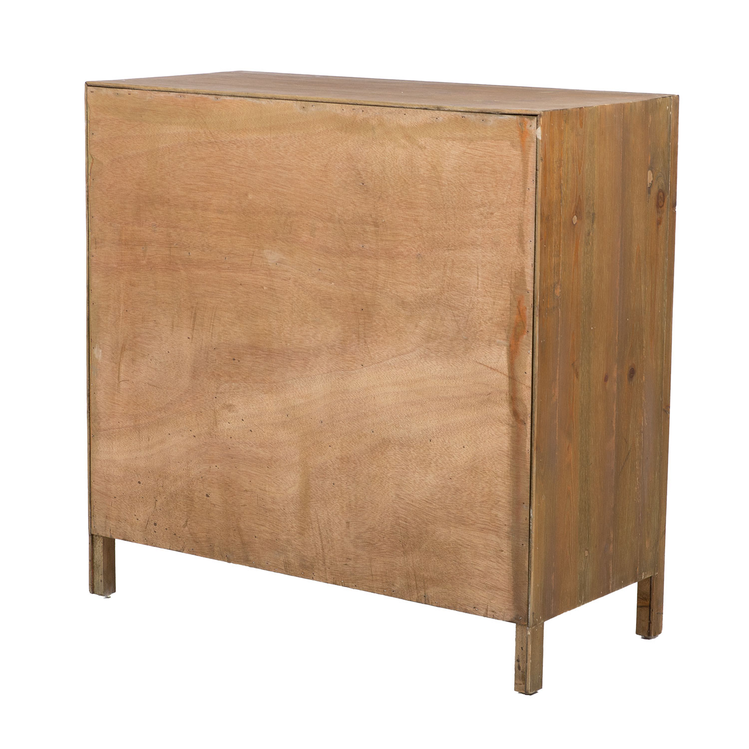 Kumode ar rakstainām atvilktņu fasādēm, brūna, 80 × 36 × 79 cm 2