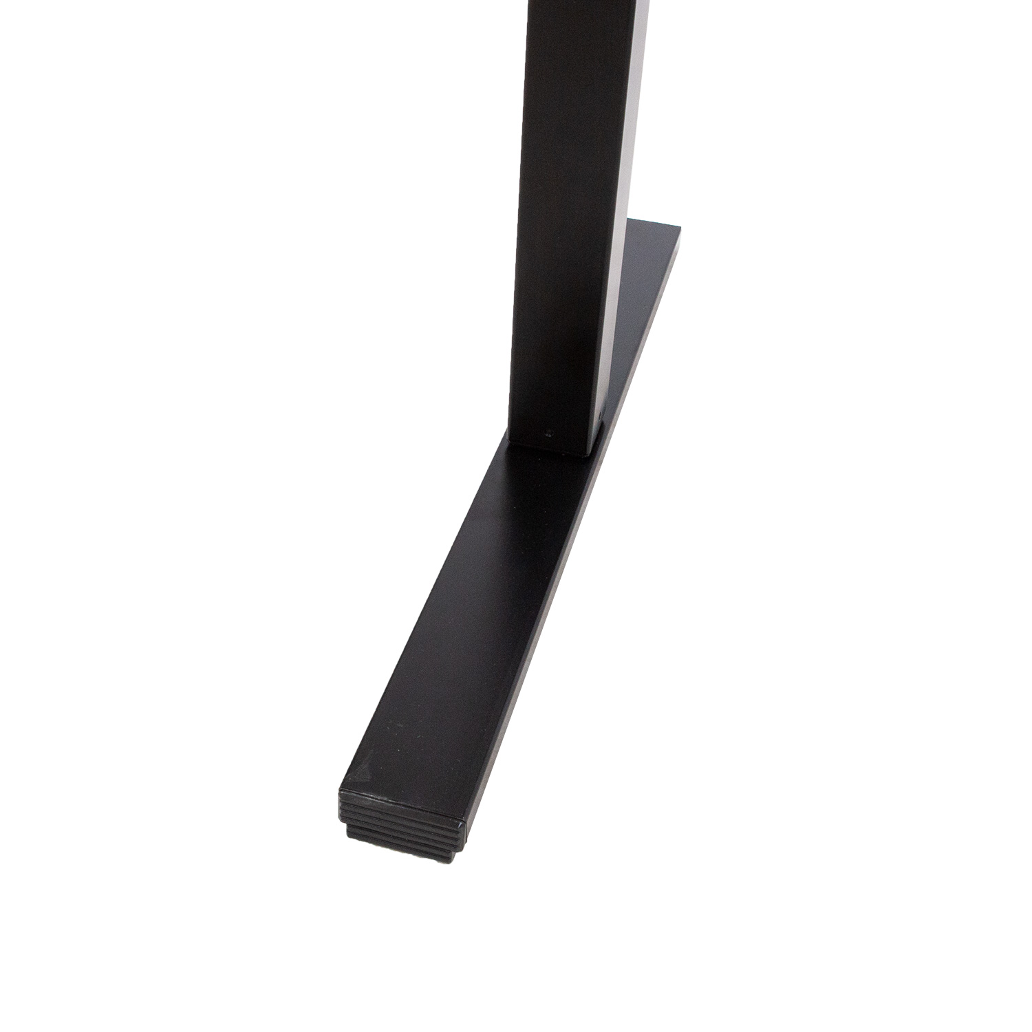 Reguliuojamo aukščio stalo rėmas su 1 varikliu, juodas, 71–116 cm 3