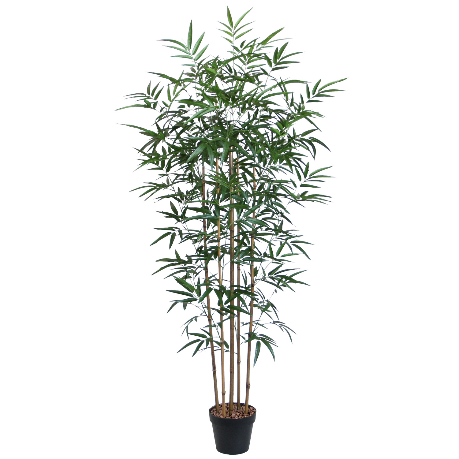 Dirbtinis bambukas, žalias, 150 cm