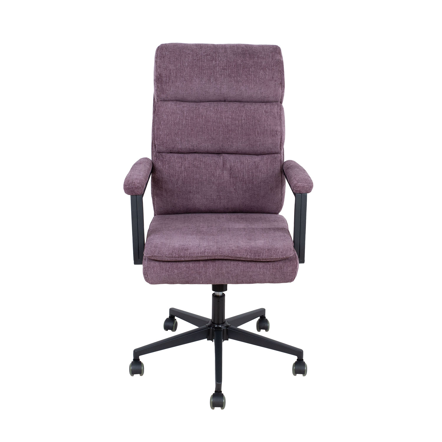 Biuro kėdė su sinchroniniu mechanizmu, violetinė, 65 × 72 × 108–115 cm