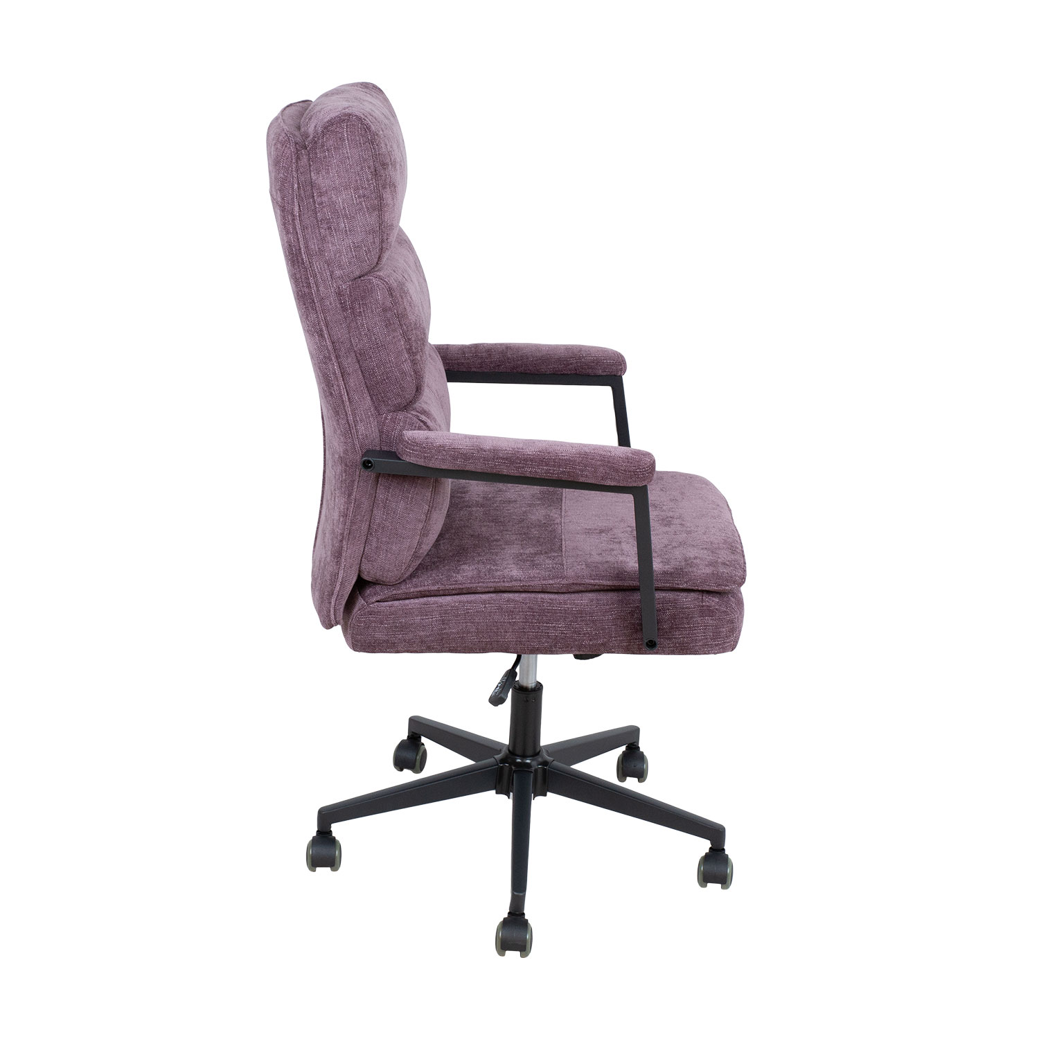 Biuro kėdė su sinchroniniu mechanizmu, violetinė, 65 × 72 × 108–115 cm 2