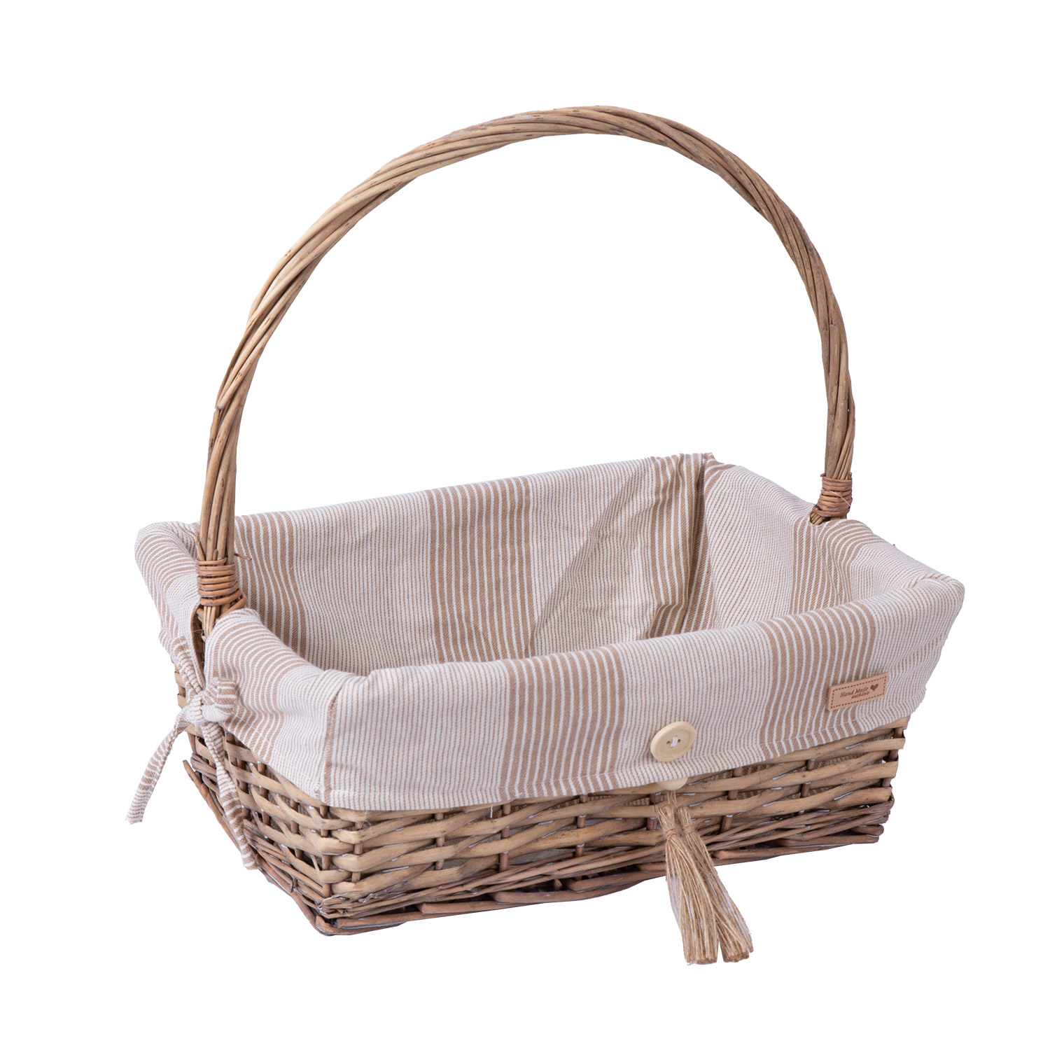 Rankomis pintas krepšys WILLI STRIPE, 37 × 28 × A 15/39 cm