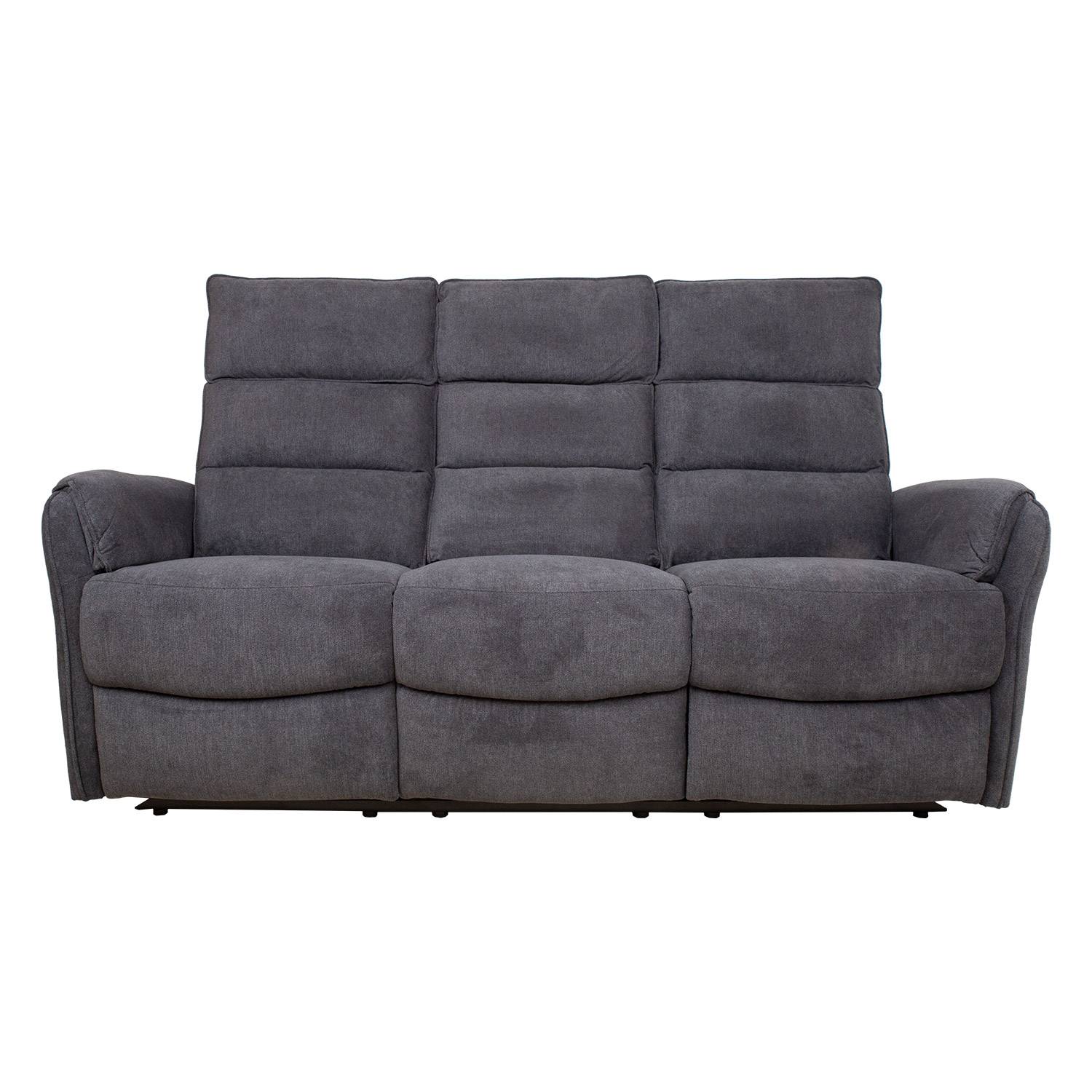 Sofa BOWERS, 3 vietų elektrinė, melsvai pilka, 187 × 98 × 109 cm 3