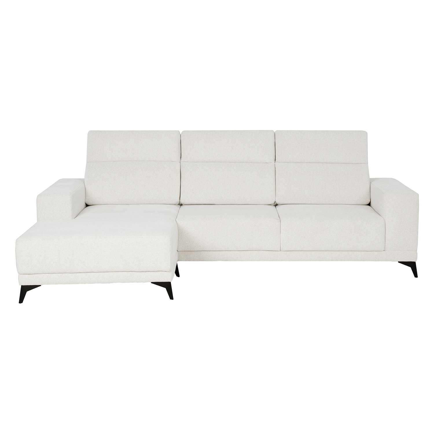 Kampinė sofa DARLA su zigzagine spyruokle, šviesiai smėlinė, 281,5 × 97,5/161 × 104 cm 2