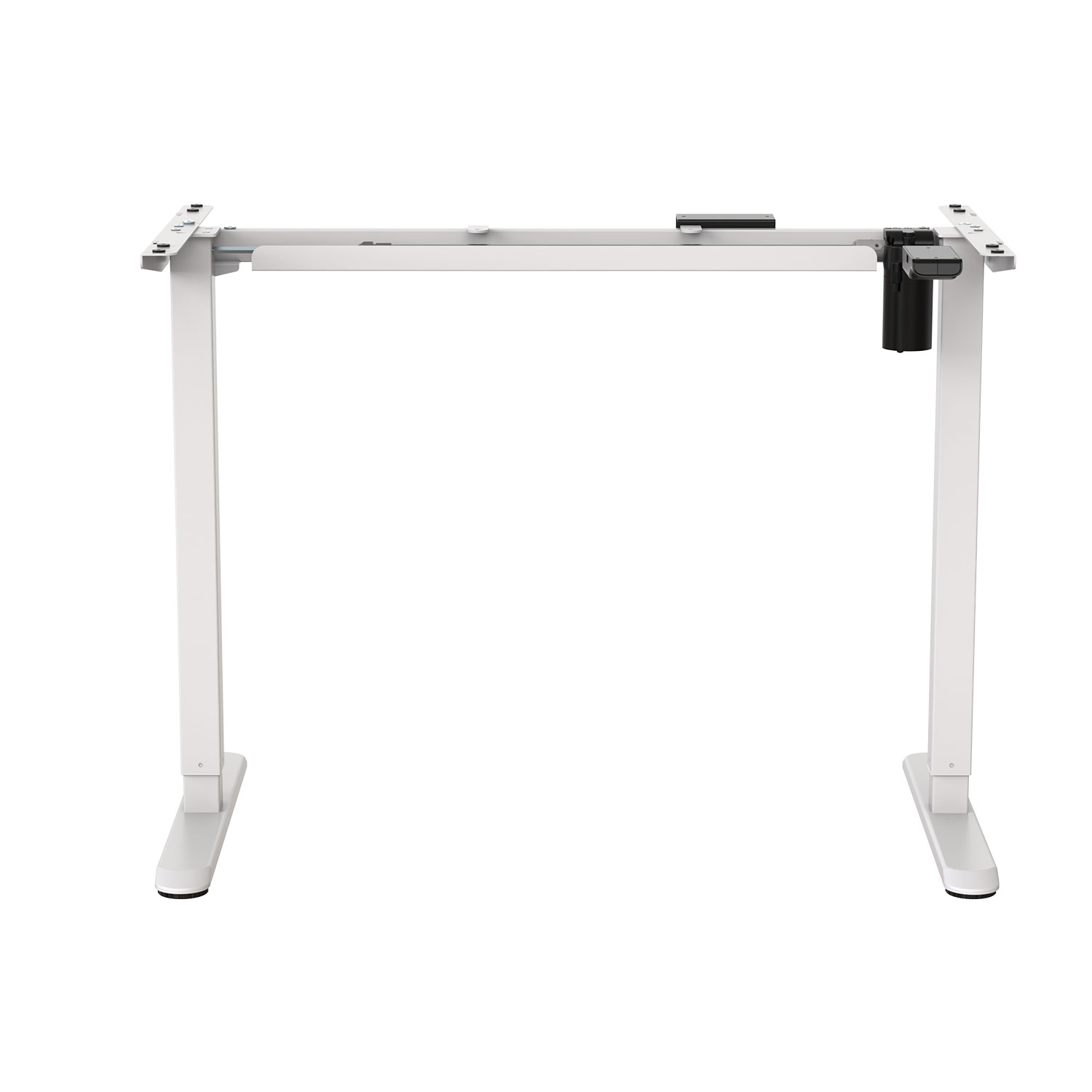 Reguliuojamo aukščio stalo rėmas ERGO LIGHT, vieno variklio, baltas, 73–118 cm 2