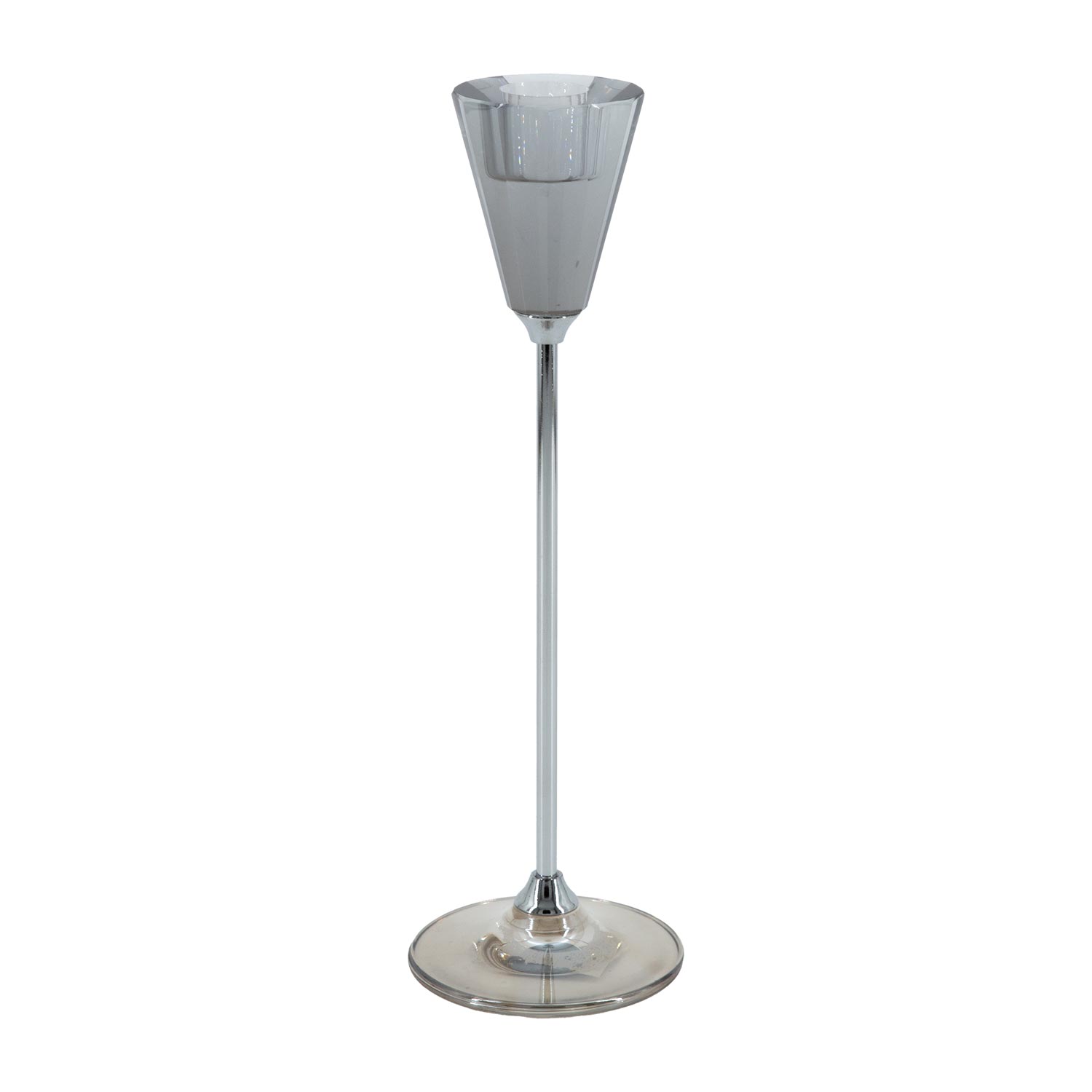 Žvakidė, tamsiai pilka, 24 cm