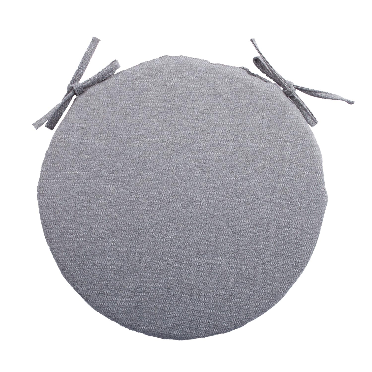 Kėdės pagalvėlė pilka, Ø 38 cm