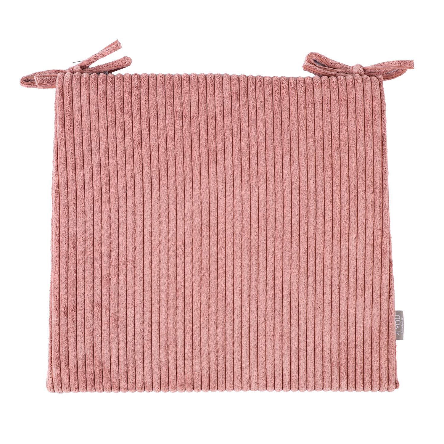 Kėdės pagalvėlė, 3 cm storio, rožinė, 45/41 × 40 cm