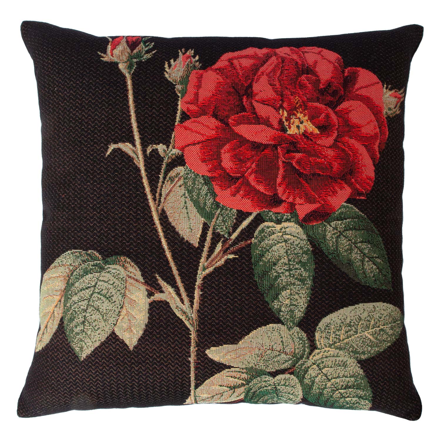 Dekoratyvinė pagalvėlė, rožinė ir juoda, 45 × 45 cm