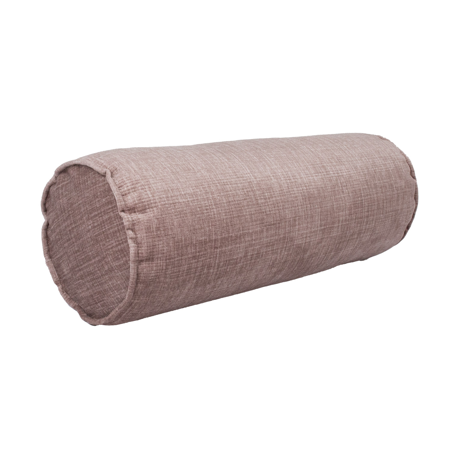 Dekoratyvinė cilindrinė pagalvėlė, rožinė, Ø 18 × 50 cm