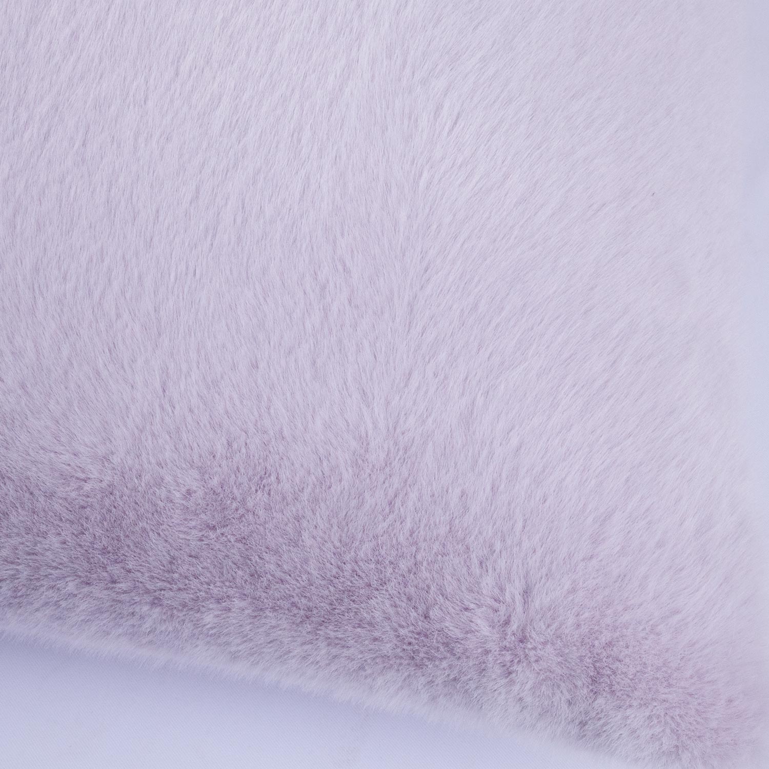 Dekoratyvinė pagalvėlė su užtrauktuku, šviesiai violetinė, 60 × 60 cm 2