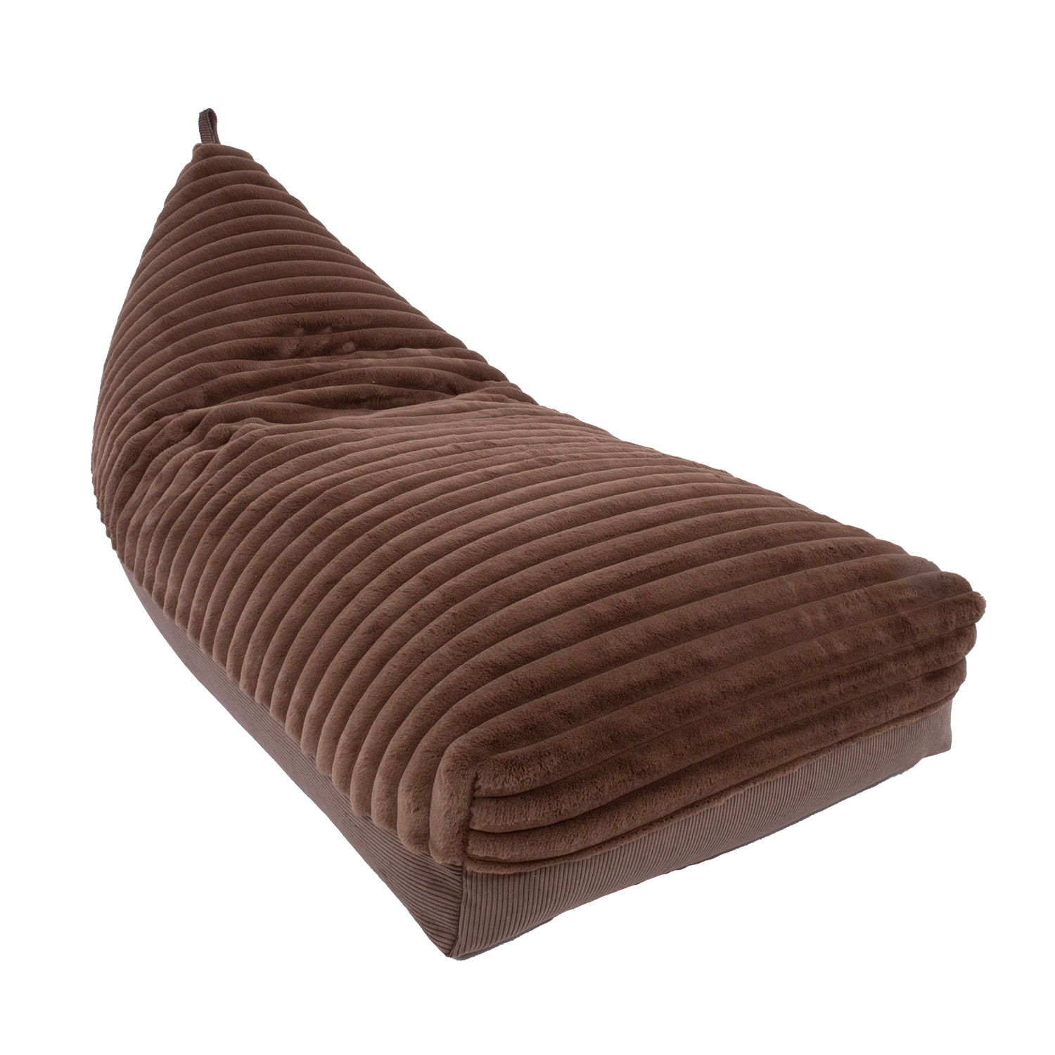 Sėdmaišis, rudas, 130 × 80 × 20/70 cm