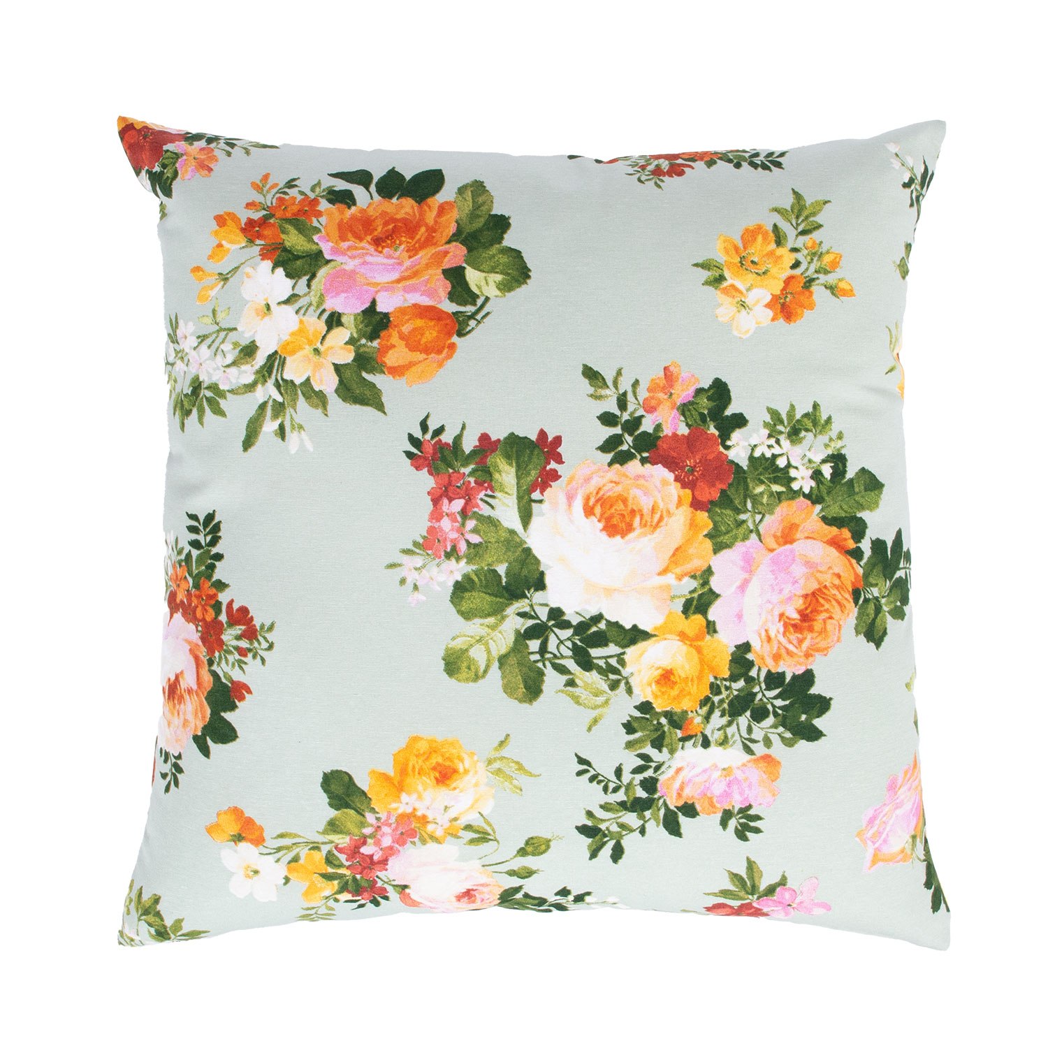 Dekoratyvinė pagalvėlė, gėlėta, 50 × 50 cm