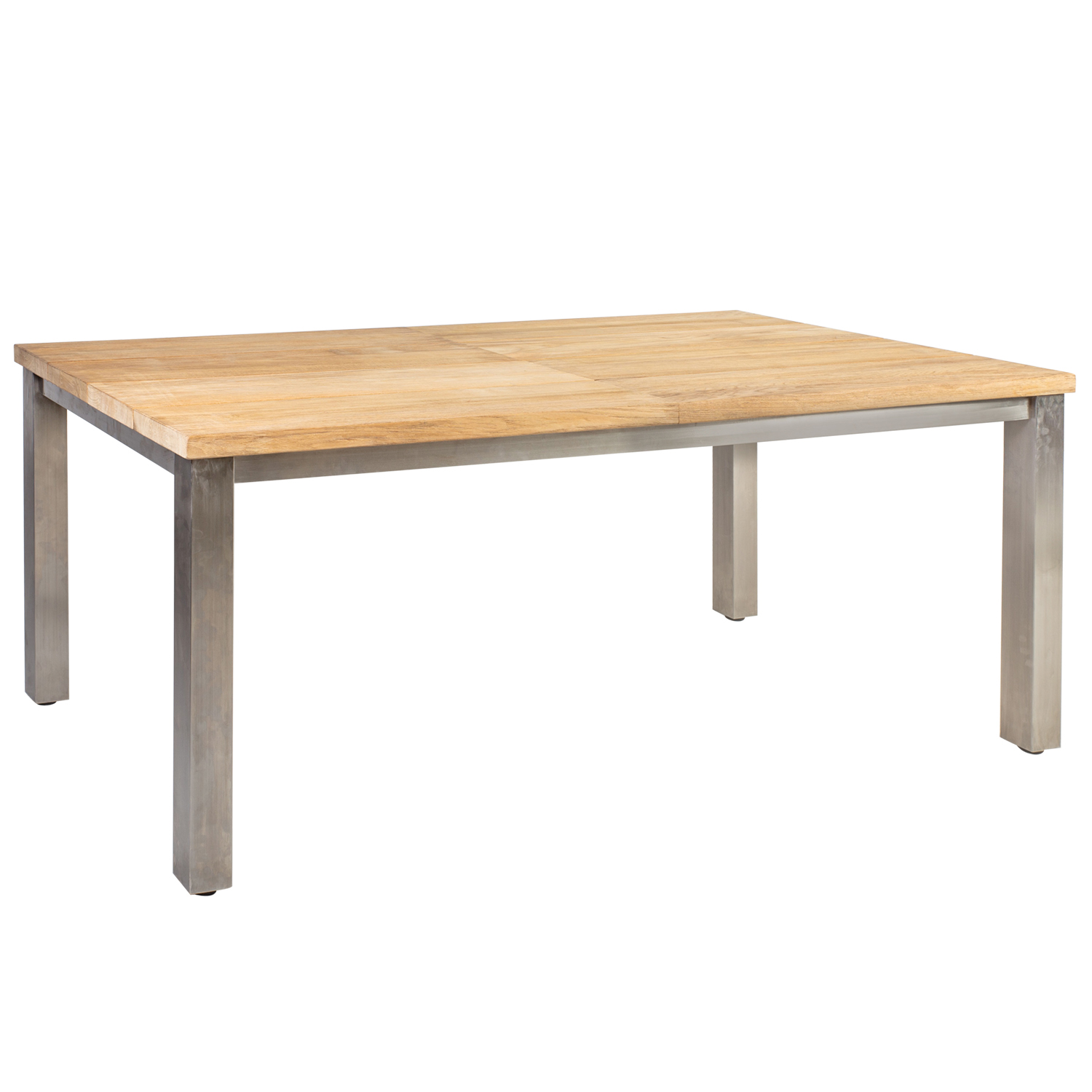 Lauko baldų komplektas su 8 kėdėmis, išskleidžiamas, 200–300 × 100 × 76 cm