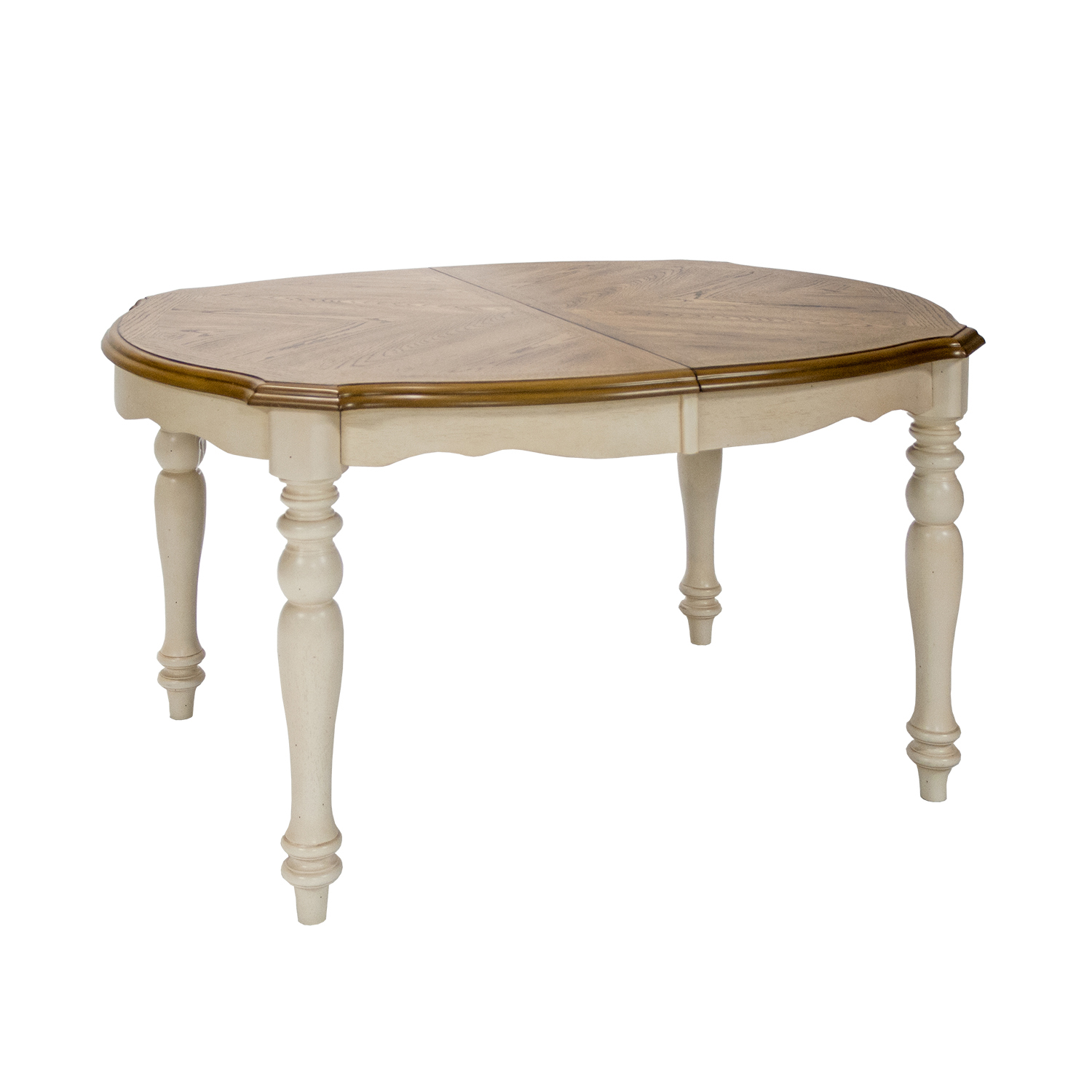 Valgomojo stalas su 6 kėdėmis, 106,5 × 137 + 45 × 76 cm 3