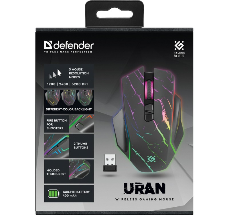 Žaidimų pelė defender gm-503