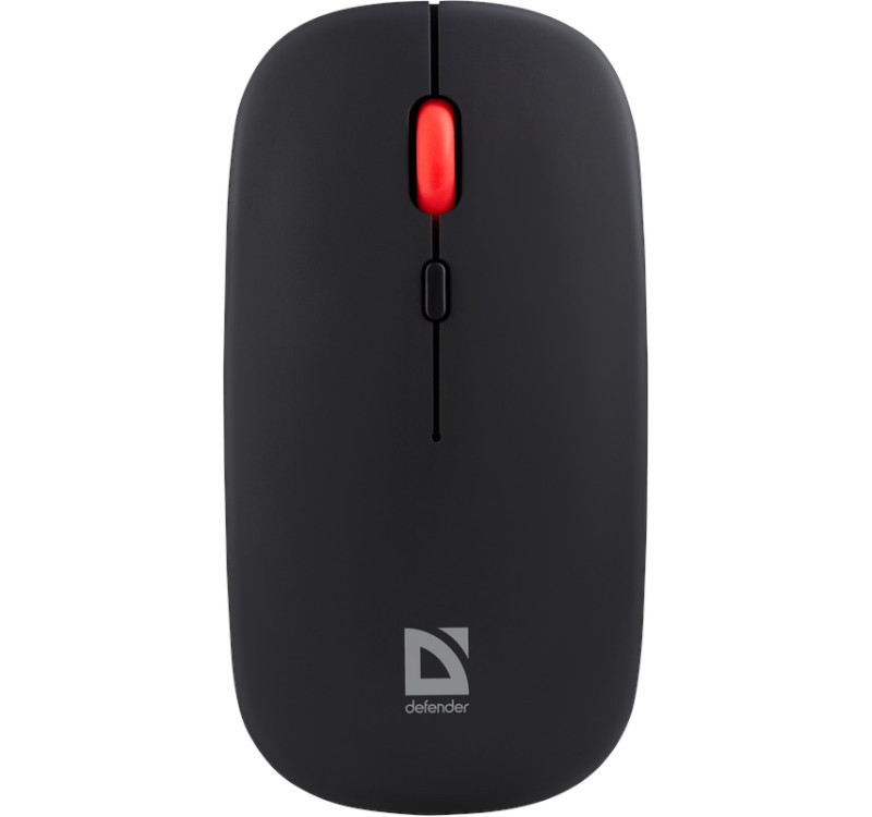 Belaidė tylaus spustelėjimo pelė virtual mb-635, rf+bt, 1600dpi, juoda